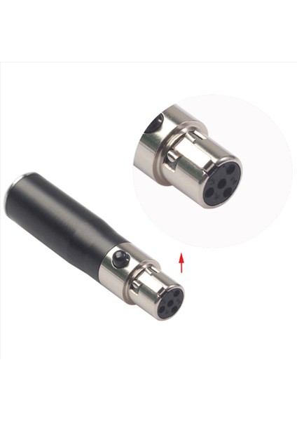 8x Xlr Mini 3 Pin Erkek-4 Pin Dişi Ses Adaptör Fiş Konnektörü Hi-Fi Sinyal Dönüştürücü Adaptör (Yurt Dışından) indirimleri