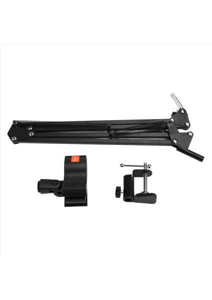 Ayarlanabilir Mikrofon Süspansiyon Bomu Makas Kolu Ses Kaydı Standart Mikrofon Yayın Demiri Standını (Yurt Dışından)