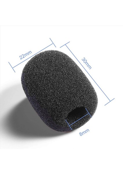 600 Adet Mini Köpük Mikrofon Ön Cam Mikrofon Kapak Köpük Koruması Küçük Yaka ve Kulaklık Mikrofonları Için (Yurt Dışından) fırsatları