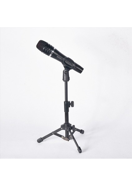 2x Mini Masa Tipod Mikrofon Mikrofon Mikrofon Stand Tutucu Toplantılar Için 1/4 Inçlik Dişli Konferanslar Konferanslar ve Vb (Yurt Dışından) fırsatları