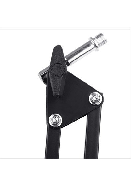 Ayarlanabilir Masaüstü Mikrofon Stand Katlama Kol Mikrofonu 180 ° Uzatılabilir Braket (Yurt Dışından) fırsatları