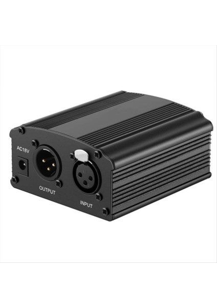 Kondenser Mikrofon Xlr Kablosu Bm 800 858 Karaoke Özel Kayıt Cihazı 48V Phantom Güç Kaynağı Ab Fişi (Yurt Dışından)