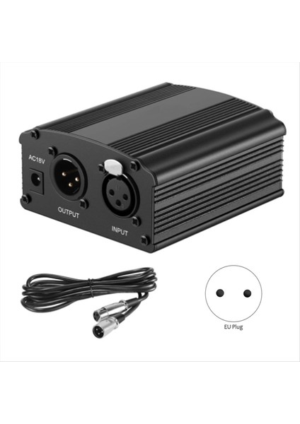 Kondenser Mikrofon Xlr Kablosu Bm 800 858 Karaoke Özel Kayıt Cihazı 48V Phantom Güç Kaynağı Ab Fişi (Yurt Dışından) modelleri