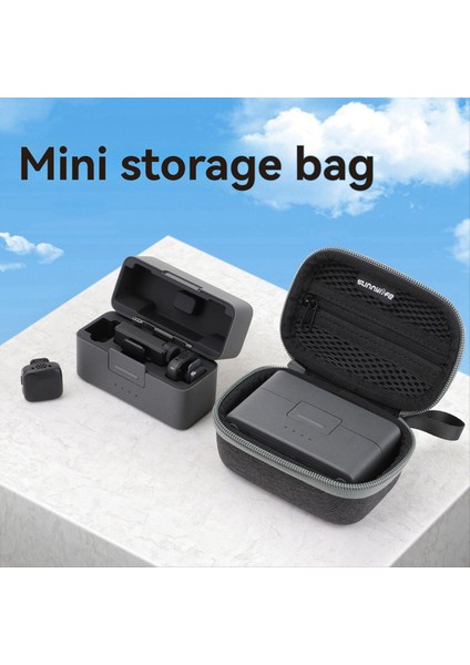 Sunnylife Mini Depolama Çantası Kablosuz Mikrofon Taşıma Kılıfı Djı Mıc Mini Için Seyahat Vlog Aksesuarları (Yurt Dışından) fırsatları