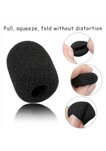 60 Paket Köpük Mikrofon Cam Mini Boyutlu Kavur Kulağı Mikrof (Yurt Dışından) indirimleri