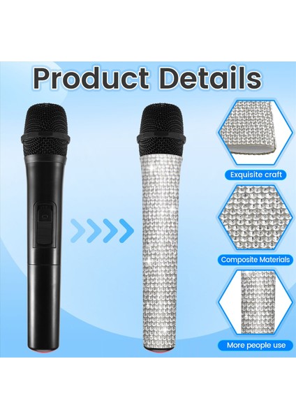 Parti ve Tv Şovu Için Parti ve Tv Şovu Için Sparkle Mikrofon Kollu Kablolu Mikrof (Yurt Dışından) fırsatları