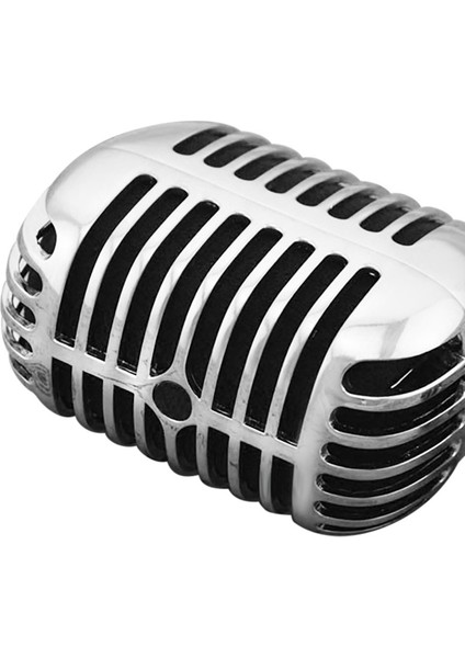 Profesyonel Kablolu Vintage Klasik Mikrofon Iyi Kalite Dinamik Hareketli Mike Mike Deluxe Metal Vokal Eski Stil Ktv Mike Mike (Yurt Dışından) fırsatları