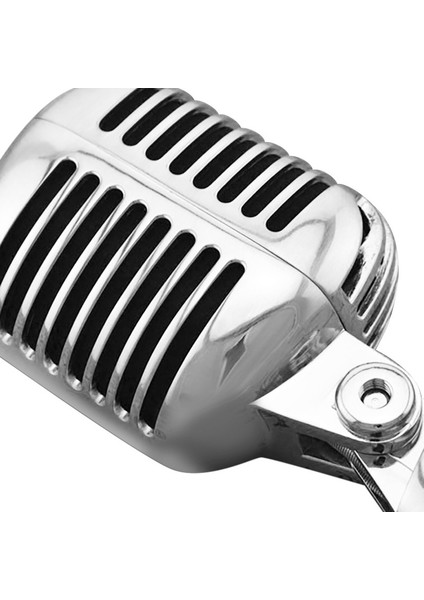 Profesyonel Kablolu Vintage Klasik Mikrofon Iyi Kalite Dinamik Hareketli Mike Mike Deluxe Metal Vokal Eski Stil Ktv Mike Mike (Yurt Dışından) indirimleri