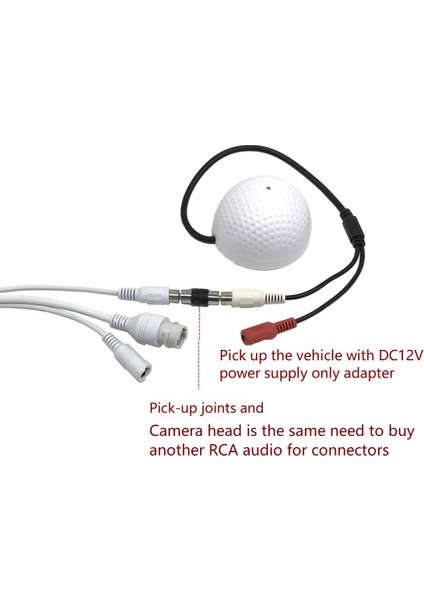 Ses Izleme Mikrofon Ses Toplama Mikrofonu Cctv Gözetim Güvenliği Ip Kamerası Için Yerleşik Preamp Kablolu Ses (Yurt Dışından) indirimleri