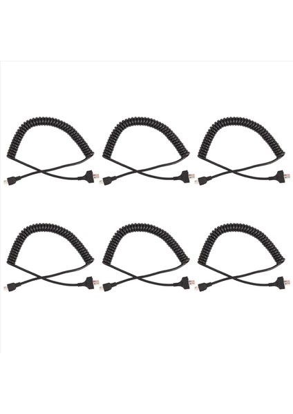 6x 8pin Yedek Hoparlör Mikrofon Kablosu Kenwood TK-868G Için TK-768G TK-862G TK-762G TM-271A TM-471A TK-760 (Yurt Dışından)