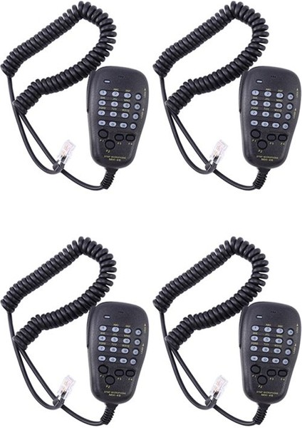 4x Yaesu Mh-48 MH-48A6J Dtmf Hoparlör Hoparlör FT-8800R FT-8900R FT-7900R FT-1807 FT-7800R FT-2900R (Yurt Dışından)