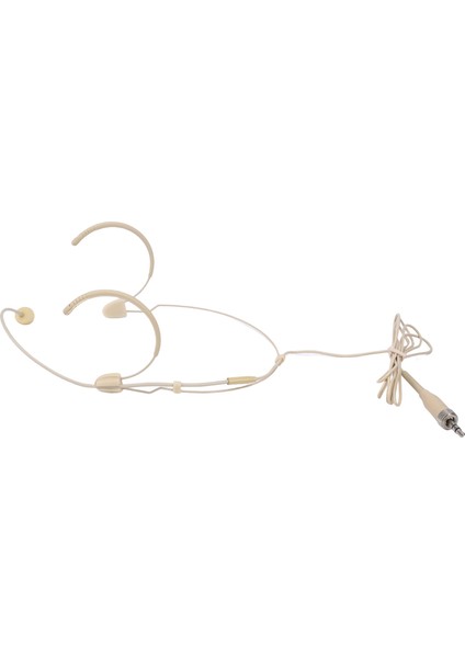 Çift Kulak Asılı Çok Yönlü Kulaklık Mikrofon Kondansatör Başlıklı Kulaklık Mikrofon 3 5mm Jak Trs Kilitleme Mikrofonu (Yurt Dışından)