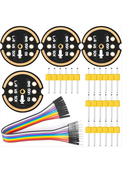 INMP441 Çok Yönlü Mikrofon Modül Mems Yüksek Hassas Düşük Güç I2S Arayüz Desteği ESP32 (Yurt Dışından)