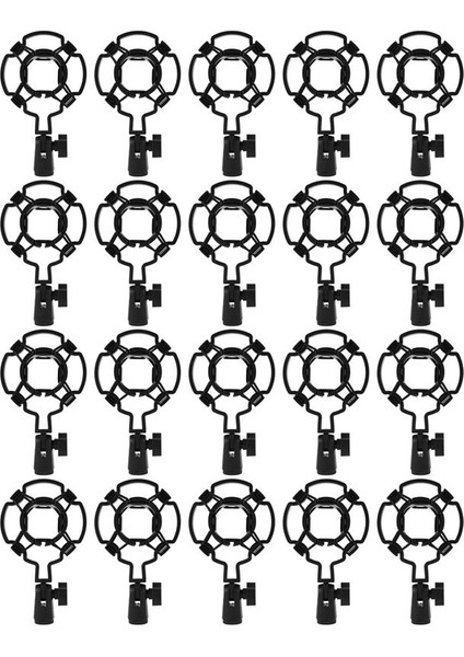 20X Universal Profesyonel Kondenser Mikrofon Mikrofon Şok Montaj Tutucu Studio Kayıt Braketi (Yurt Dışından)