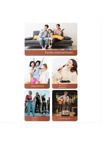 Kablosuz El Mikrofon 1 Tow 2 Ev Partisi Konuşmacı Şarkı Söylemek (Yurt Dışından) indirimleri