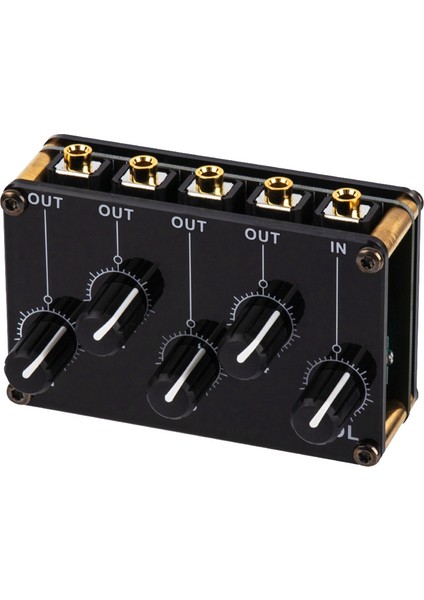 TM400 Mini 4 Kanal Stereo Hat Mikseri 1 Inç 4out Stüdyo Kaydı Düşük Gürültü Küçük ve Sofistike Ses Pasif Mikser (Yurt Dışından) modelleri