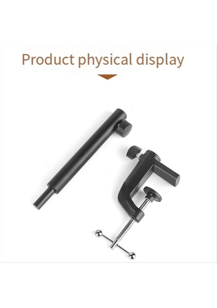 Mikrofon Konsol Braket Aksesuarları Alüminyum Alaşım Yükselen Düz Çubuk (Yurt Dışından) modelleri