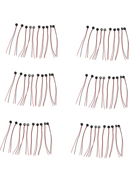 60PCS Electret Kondenser Mikrofon 4mm x 2mm Pc Telefon Mp3 Mp4 (Yurt Dışından)