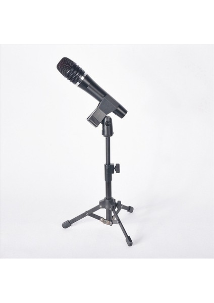 2x Mini Masa Tipod Mikrofon Mikrofon Mikrofon Stand Tutucu Toplantılar Için 1/4 Inçlik Dişli Konferanslar Konferanslar ve Vb (Yurt Dışından) indirimleri
