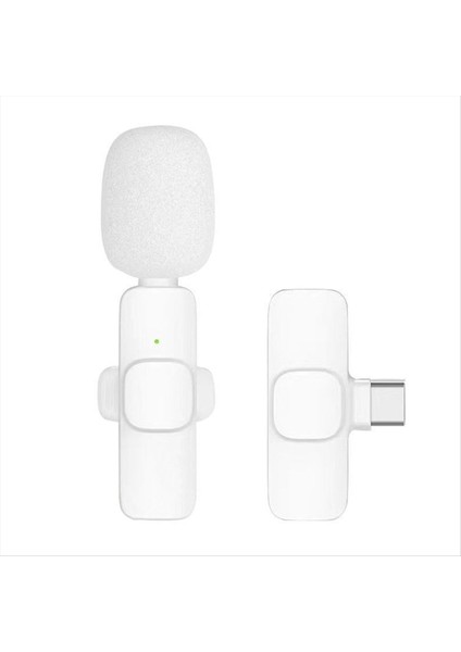 K9 Kablosuz Bluetooth Lavalier Mikrofon Bir Ila Iki Gürültü Azaltma Mikrofonu Canlı Yayın Mikrofon Tipi C Tipi (Yurt Dışından) fırsatları