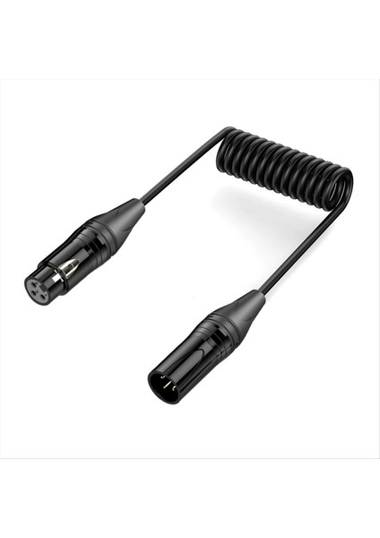 Xlr Kablosu Xlr 3 Pimli Erkek-Kadın Mikrofon Kablosu Ses Adaptör Kablosu Mikrofon Mikser Hoparlör Amplifikatörü (Yurt Dışından)