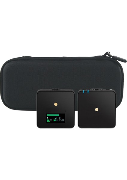 Rode Kablosuz Go Iı Ikili Kanallı Kompakt Dijital Kablosuz Lavalier Mikrofon Sistemi Için Sabit Seyahat Kılıfı Değiştirme (Yurt Dışından) modelleri