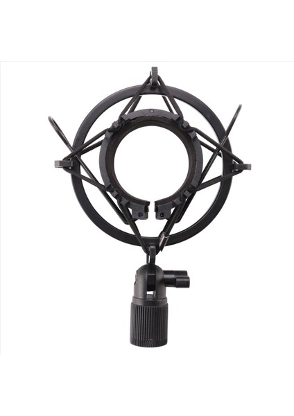 Evrensel 3kg Katlanılabilir Yük Mikrofon Mikrofon Şok Montaj Klip Tutucu Stand Radyo Sesi Ses Kayıt Braketi Siyah Professional (Yurt Dışından) fiyatları