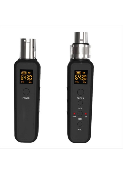 Uhf Kablosuz Mikrofon Dönüştürücü Mikrofon Gitar Verici Alıcı Adaptörü 540-590MHZ Için (Yurt Dışından)