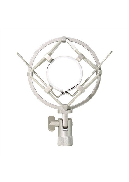 Mikrofonlar Için Evrensel Şok Montajı 45MM-52MM Yüksek Uyumluluk Mikrofon Tutucu Anti-Vibrasyon Süspansiyonu B (Yurt Dışından)