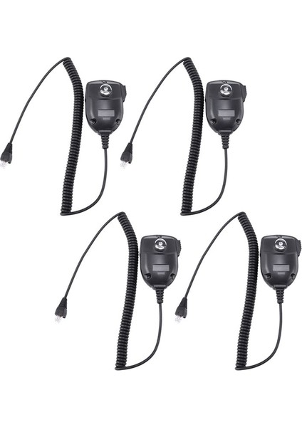 4x Walkie Talkie Standart Mobil Mic Hoparlör Vertex Yaesu MH-67A8J 8 Pin VX-2200 VX-2100 VX-3200 Iki Yolcu Radyo (Yurt Dışından)