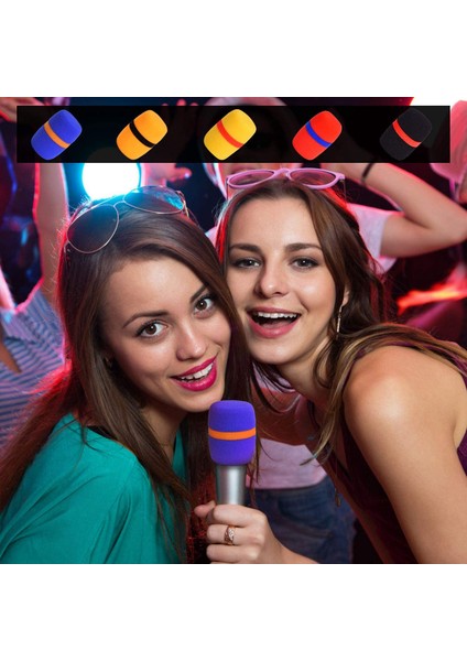 10PCS Kulaklık Ön Cam Kalınlaştırılmış Ktv El Tipi Toz Geçirmez Yumuşak Sünger Mikrofon Kapağı Yedek Aksesuarlar (Yurt Dışından) fırsatları