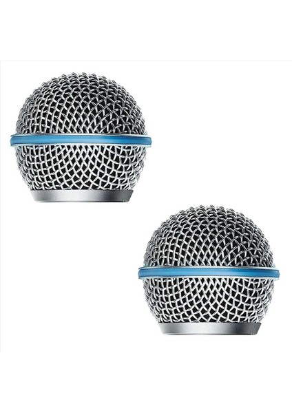 12PCS Mikrofon Izgara Mikrofon Izgara Yedek Mikrofon Bilyalı Kafa Örgüsü BETA58A SM58 PGX24 SLX24 (Yurt Dışından) modelleri
