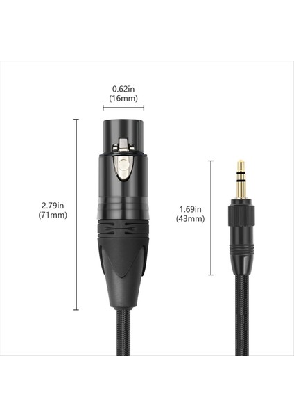 Xlr Ila 3 5 mm Ses Kablosu Mikrofon Dengeli Analog Ses Kablosu Bilgisayar Telefonu Hoparlör Amplifikatörü Için Kilitli 200CM (Yurt Dışından) indirimleri
