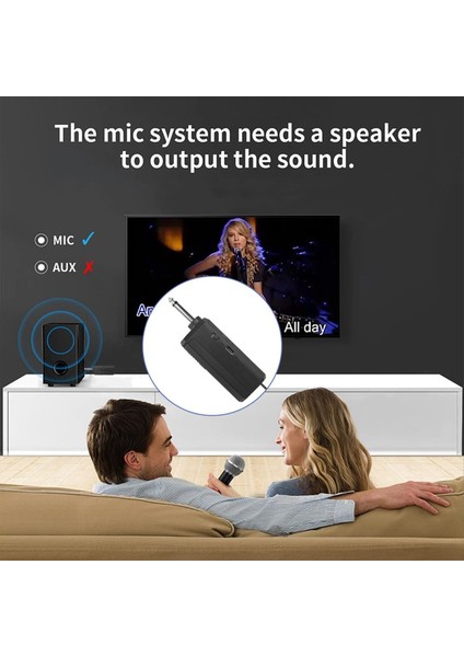 WN58 Professional 2 4g Kablosuz Mikrofon 2 Kanalları Uhf Karaoke Kilisesi Şovu Için Sabit Frekanslı Mikrofon (Yurt Dışından) fırsatları