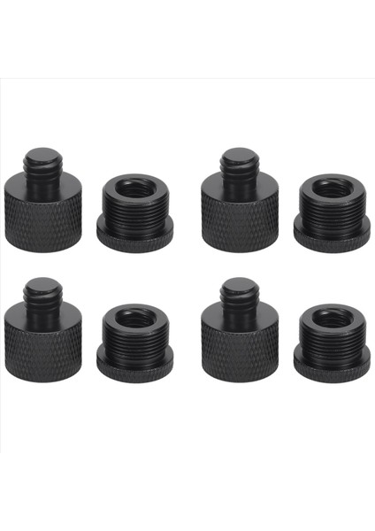 16PCS Mikrofon Iplik Adaptör Seti 5/8 Dişi Ila 3/8 Erkek ve 3/8 Dişi Ila 5/8 Erkek Vidalı Adaptör Iplik Micr Stand Montajı Için (Yurt Dışından) modelleri