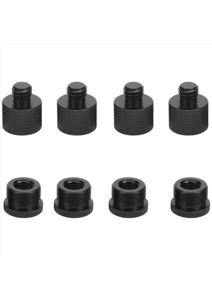 16PCS Mikrofon Iplik Adaptör Seti 5/8 Dişi Ila 3/8 Erkek ve 3/8 Dişi Ila 5/8 Erkek Vidalı Adaptör Iplik Micr Stand Montajı Için (Yurt Dışından) fırsatları