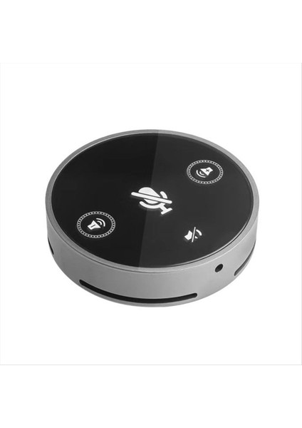 USB Mikrofon Konferansı Hoparlör Pc Için 360 Derece Çok Yönlü Kondenser Mikrofon Bilgisayar Video Hoparlör (Yurt Dışından)