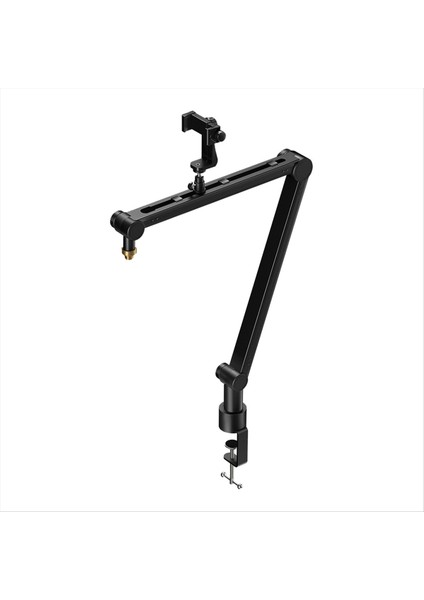 360 Derece Ayarlanabilir Mikrofon Standı Telefon Tutucusu Canlı Akış Ağır Hizmet Bom Kolu Mikrofon Tutucu (Yurt Dışından) modelleri