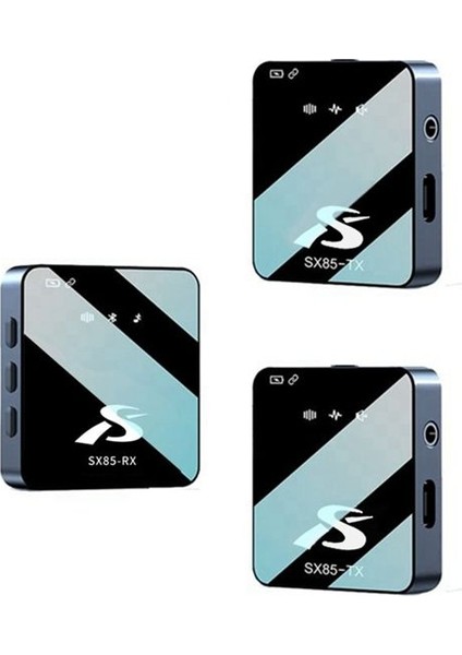 Kablosuz Lavalier Square Mikrofon Radyo Kayıt Gürültü Azaltma Mikrofonu Canlı Görüşme Öğretimini Kaydetmek Için (Yurt Dışından)