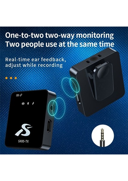 Kablosuz Lavalier Square Mikrofon Radyo Kayıt Gürültü Azaltma Mikrofonu Canlı Görüşme Öğretimini Kaydetmek Için (Yurt Dışından) modelleri