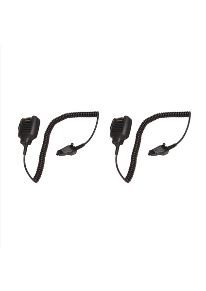 Kenwood Için 2x TK480 TK290 TK3140 TK3148 TK2180 Walkie Talkie El Mikrofonu Kmc-25 (Yurt Dışından)