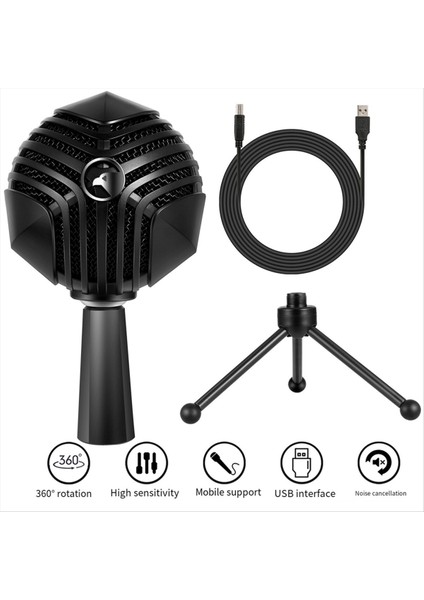 Yanmai Rgb Mikrofon GM-888R Bilgisayar Mikrofonu Masaüstü K Song Entertainment Taşınabilir Bilgisayar Kaydı Canlı (Yurt Dışından) modelleri