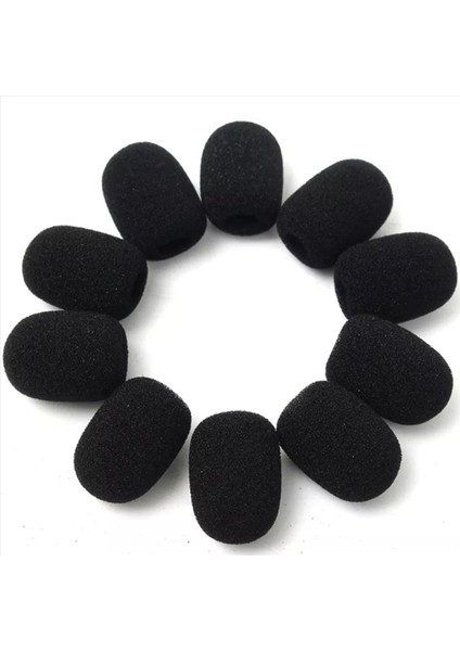 400PCS Mikrofon Kulaklık Izgara Ön Cam Sünger Köpük Siyah Mikrofon Kapağı 30MMX8MM (Yurt Dışından) indirimleri