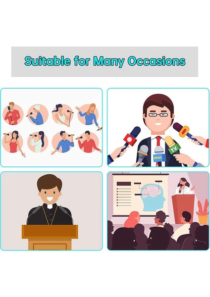 240 Pcs Tek Kullanımlık Mikrofon Sıhhi Cam El Mikrofon Kapağı Karaoke Kayıt Odası Haber Röportajı Et (Yurt Dışından) fırsatları