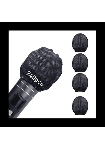 480PCS Mıc Kapakları Tek Kullanımlık Olmayan Mikrofon Kapak Mikrofonu Ön Cam ve Karaoke Için Filtreler (Yurt Dışından) modelleri