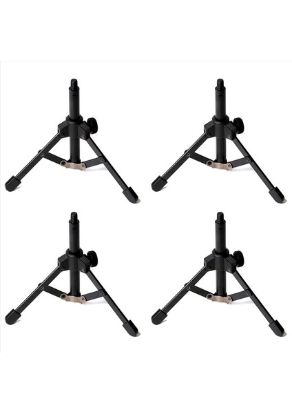 Podcast&#39 Ler Çevrimiçi Sohbet Konferanslar Dersler Toplantılar ve Daha Fazlası Için 4x Katlanabilir Tripod Masaüstü Mikrofon Standı Sahibi (Yurt Dışından)