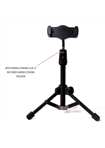 Podcast&#39 Ler Çevrimiçi Sohbet Konferanslar Dersler Toplantılar ve Daha Fazlası Için 4x Katlanabilir Tripod Masaüstü Mikrofon Standı Sahibi (Yurt Dışından) fırsatları