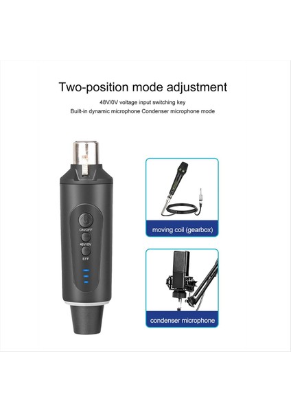 Kablosuz Mikrofon Sistemi Kablosuz Verici Alıcı Xlr Mic Converter Adaptörü Kondenser Için Otomatik Mikrofon (Yurt Dışından) fiyatları