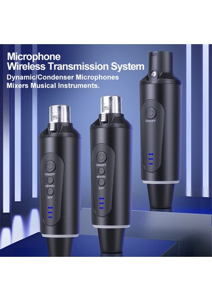Kablosuz Mikrofon Sistemi Kablosuz Verici Alıcı Xlr Mic Converter Adaptörü Kondenser Için Otomatik Mikrofon (Yurt Dışından) fırsatları