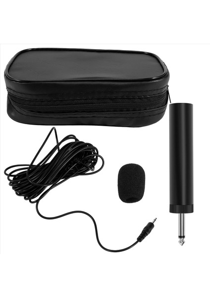 Erhu Saksafon Için 6 5mm Mikrofon Mikrofon Mikro Müzik Enstrümanı Eko Dostu Lavalier Laakel Micro (Yurt Dışından)